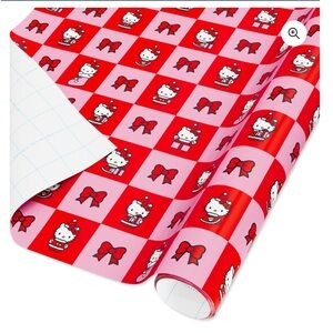 New Plus Mark 40 in. Hello Kitty Christmas Single Roll Wrap